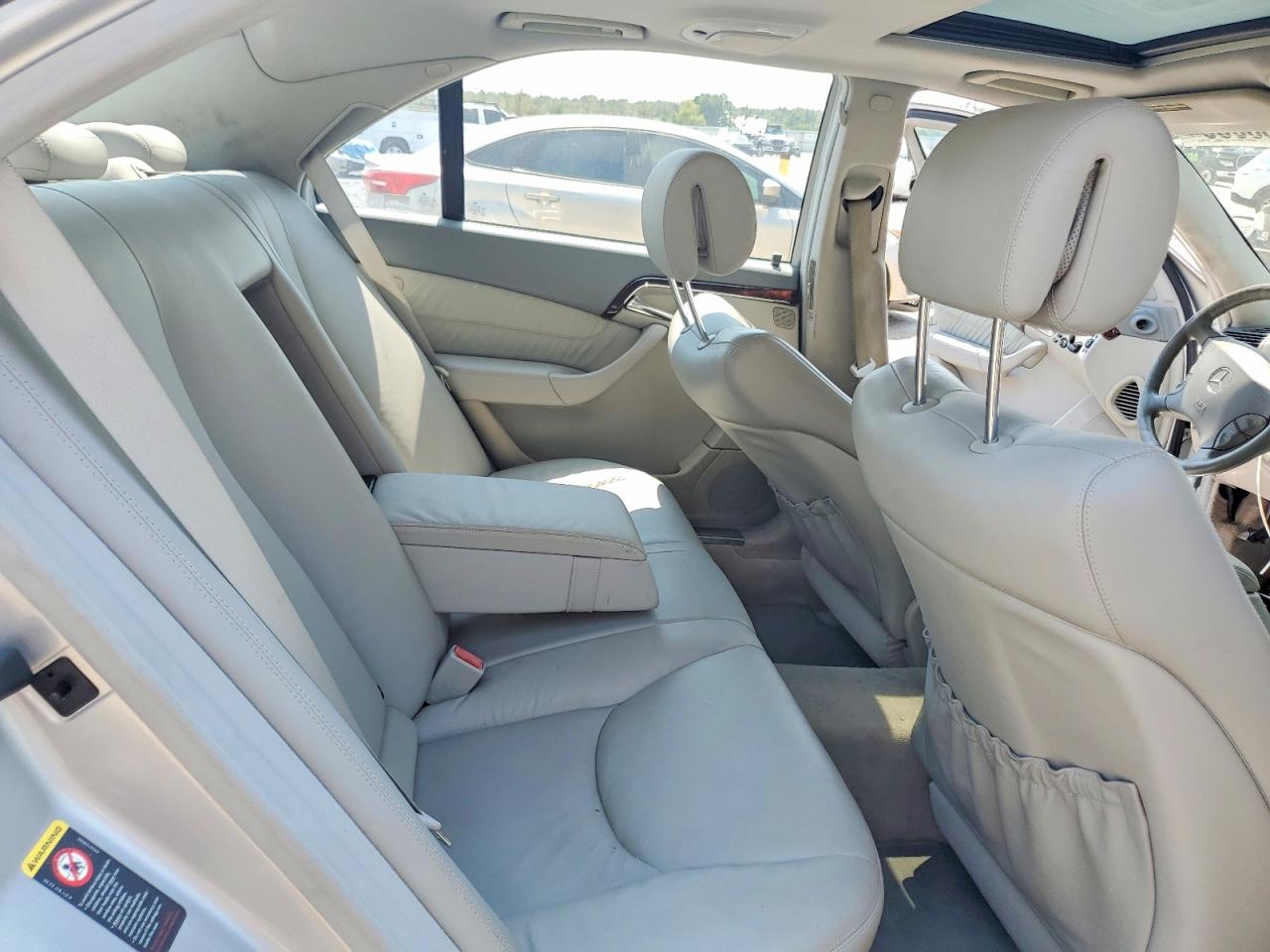 2004 Mercedes-benz S 500 Silver vin: WDBNG75J84A403122