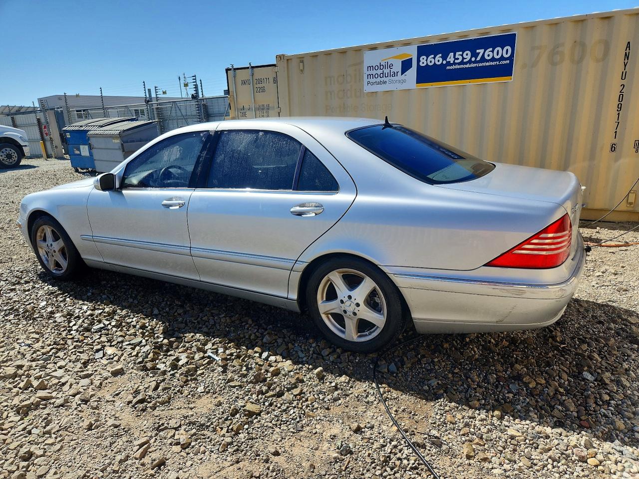2005 Mercedes-benz S 500 Белый vin: WDBNG75J85A445520