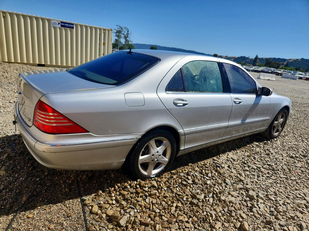2005 Mercedes-benz S 500 Белый vin: WDBNG75J85A445520