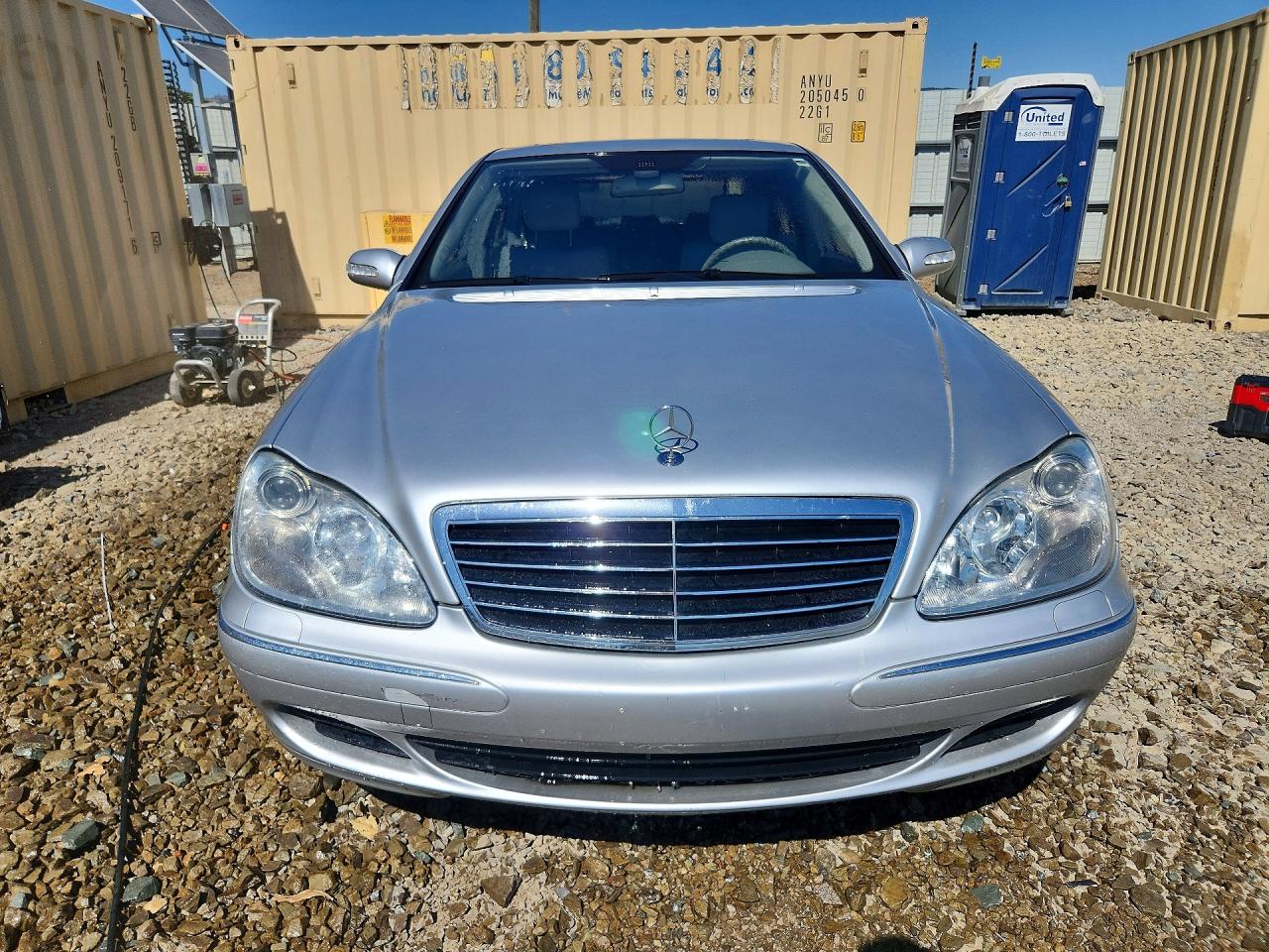 2005 Mercedes-benz S 500 Белый vin: WDBNG75J85A445520