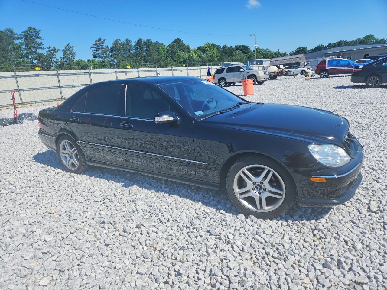 2006 Mercedes-benz S 500 Black vin: WDBNG75J86A470435