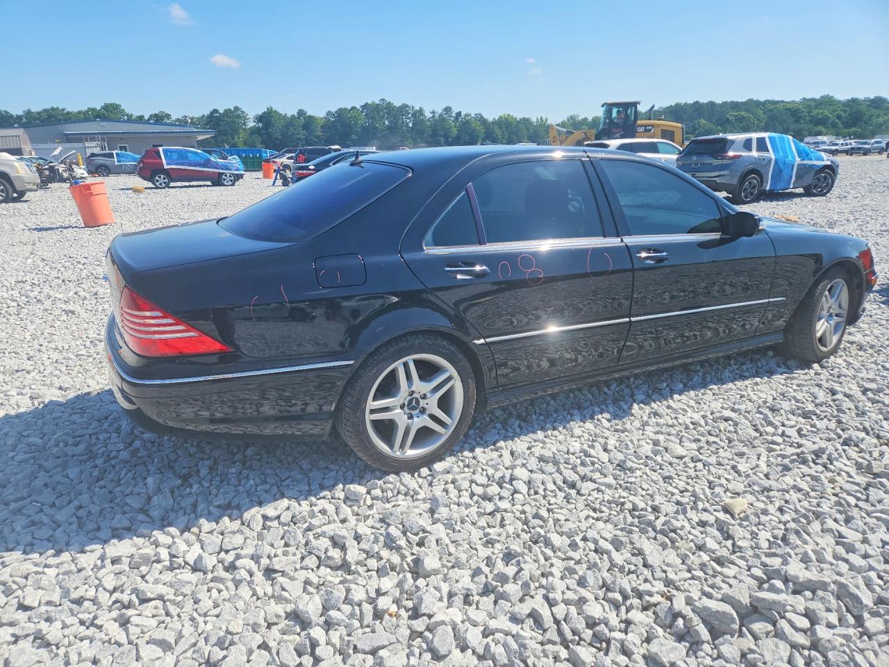 2006 Mercedes-benz S 500 Black vin: WDBNG75J86A470435