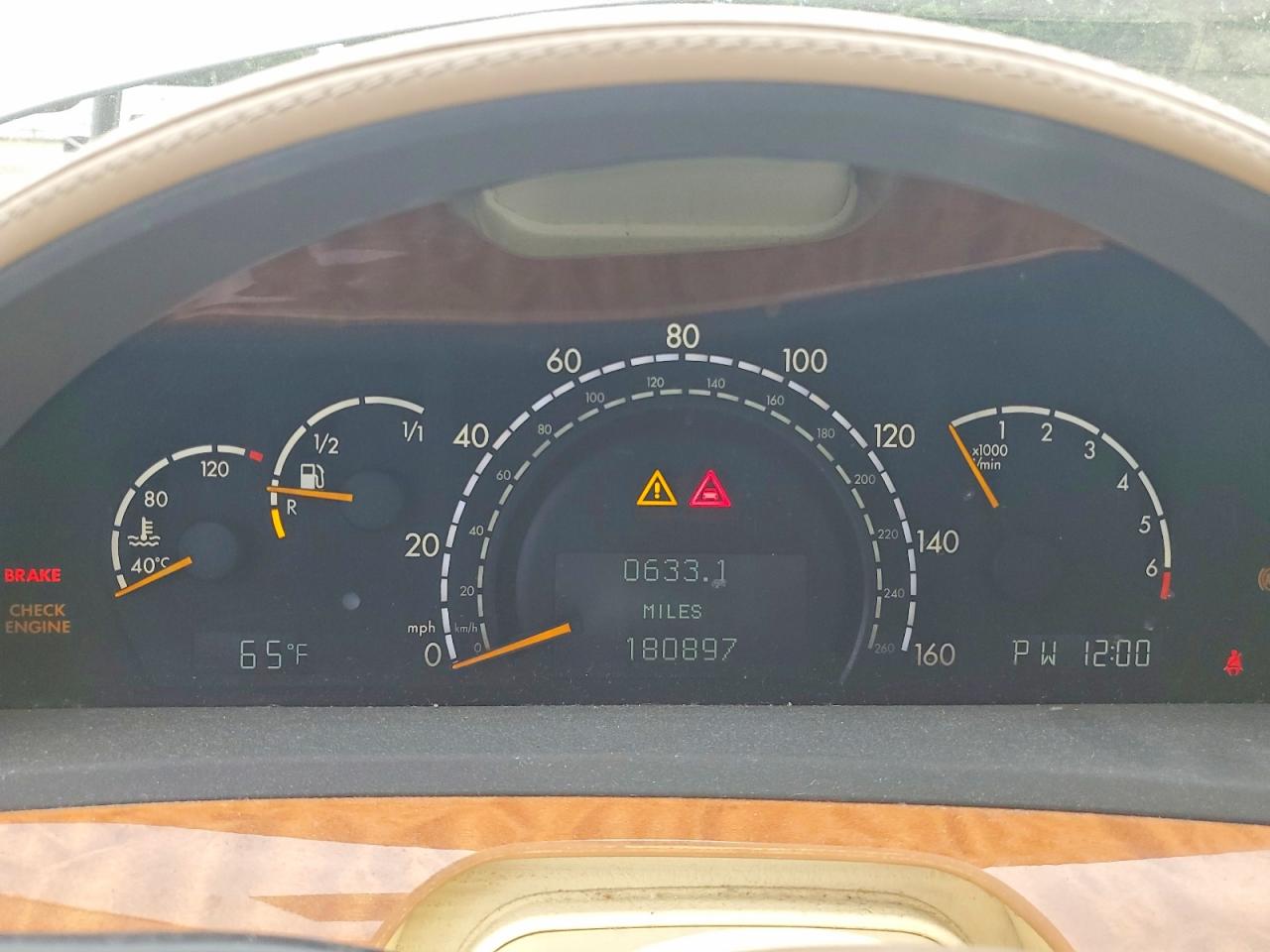 2002 Mercedes-benz S 500 Green vin: WDBNG75J92A242888