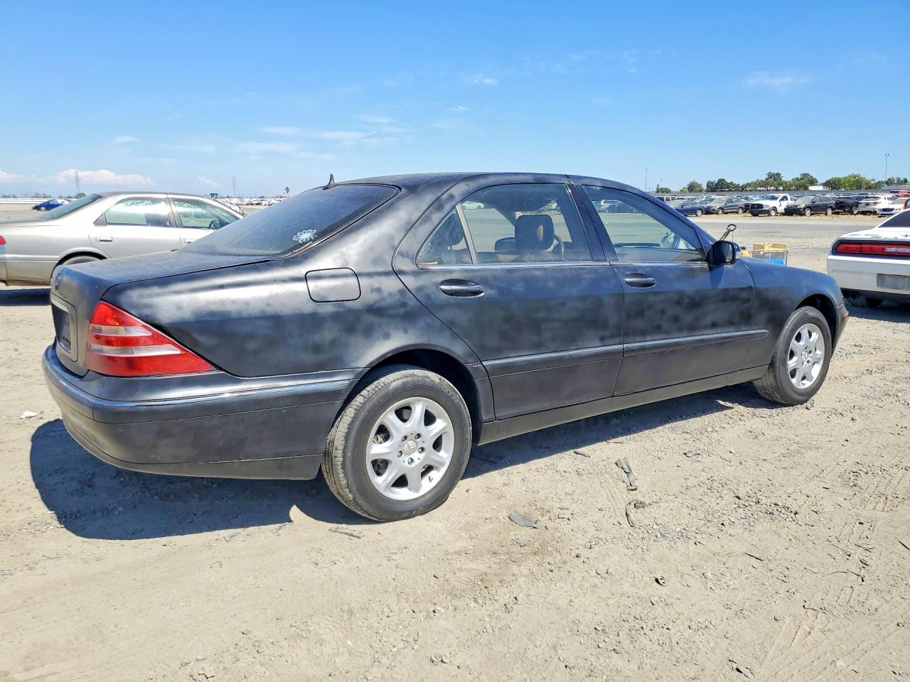 2002 Mercedes-benz S 500 Черный vin: WDBNG75J92A279732