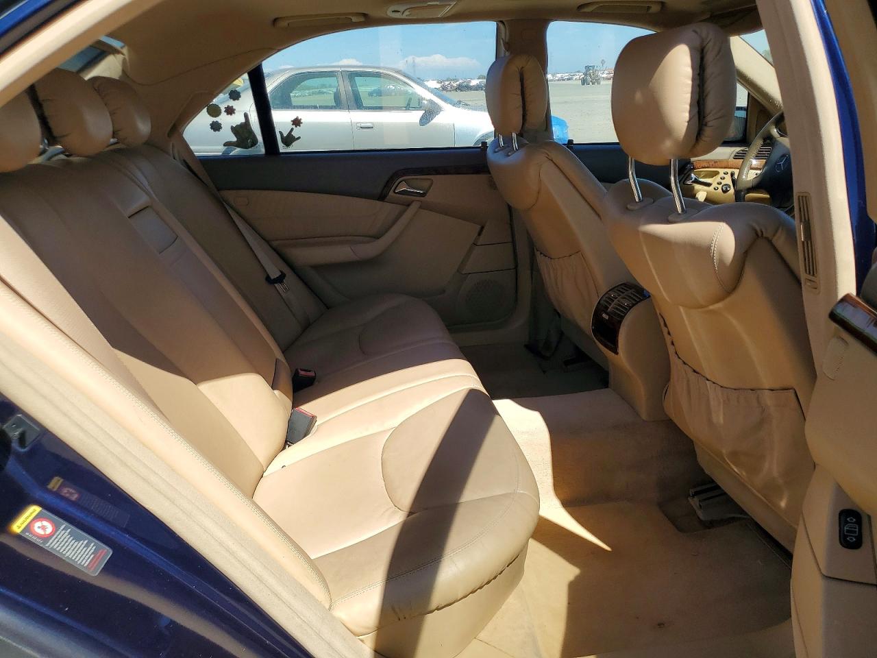2002 Mercedes-benz S 500 Черный vin: WDBNG75J92A279732