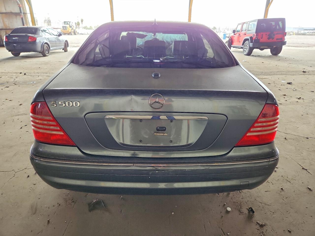 2006 Mercedes-benz S 500 Gray vin: WDBNG75J96A482383