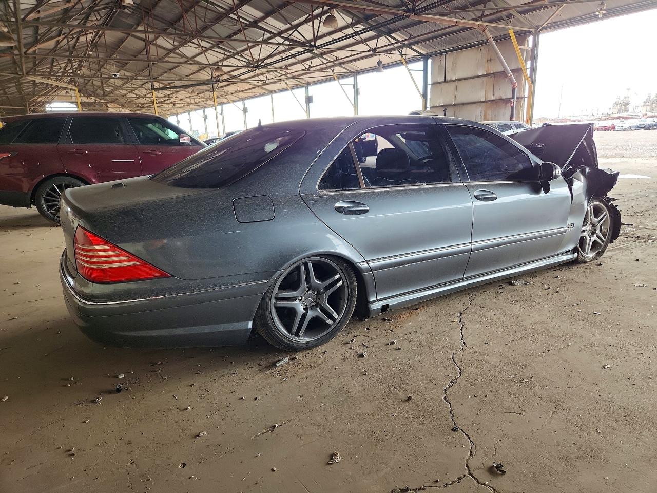 2006 Mercedes-benz S 500 Gray vin: WDBNG75J96A482383