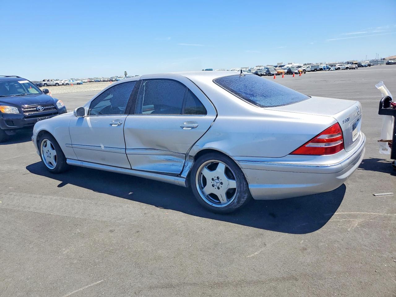 2001 Mercedes-benz S 500 Серебряный vin: WDBNG75JX1A207906