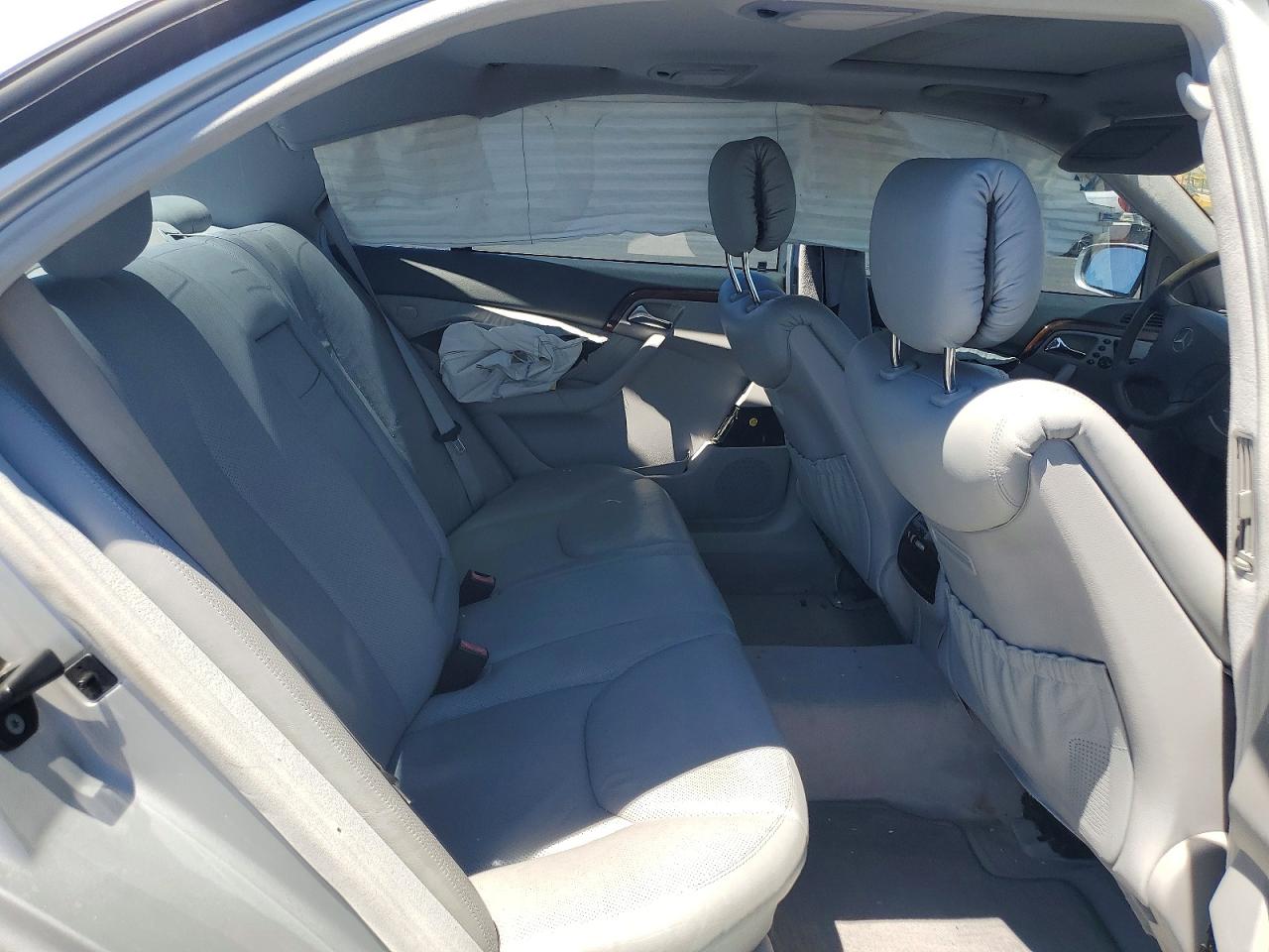 2001 Mercedes-benz S 500 Серебряный vin: WDBNG75JX1A207906