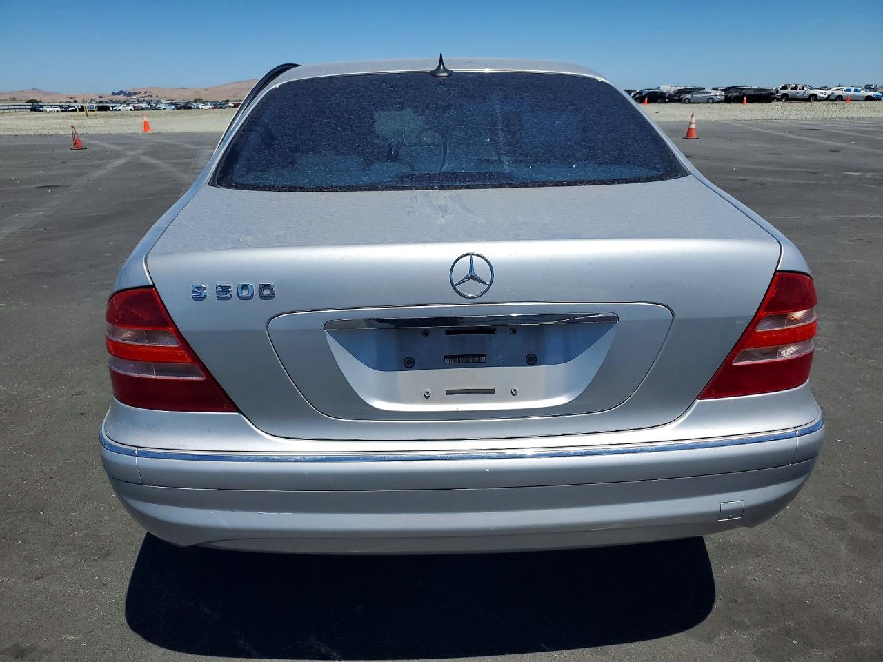 2001 Mercedes-benz S 500 Серебряный vin: WDBNG75JX1A207906