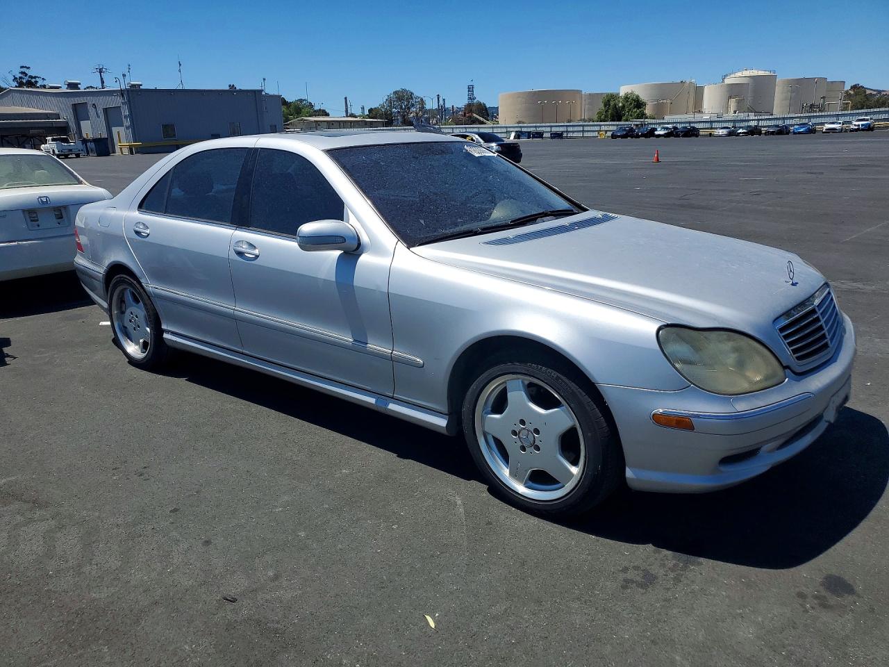 2001 Mercedes-benz S 500 Серебряный vin: WDBNG75JX1A207906