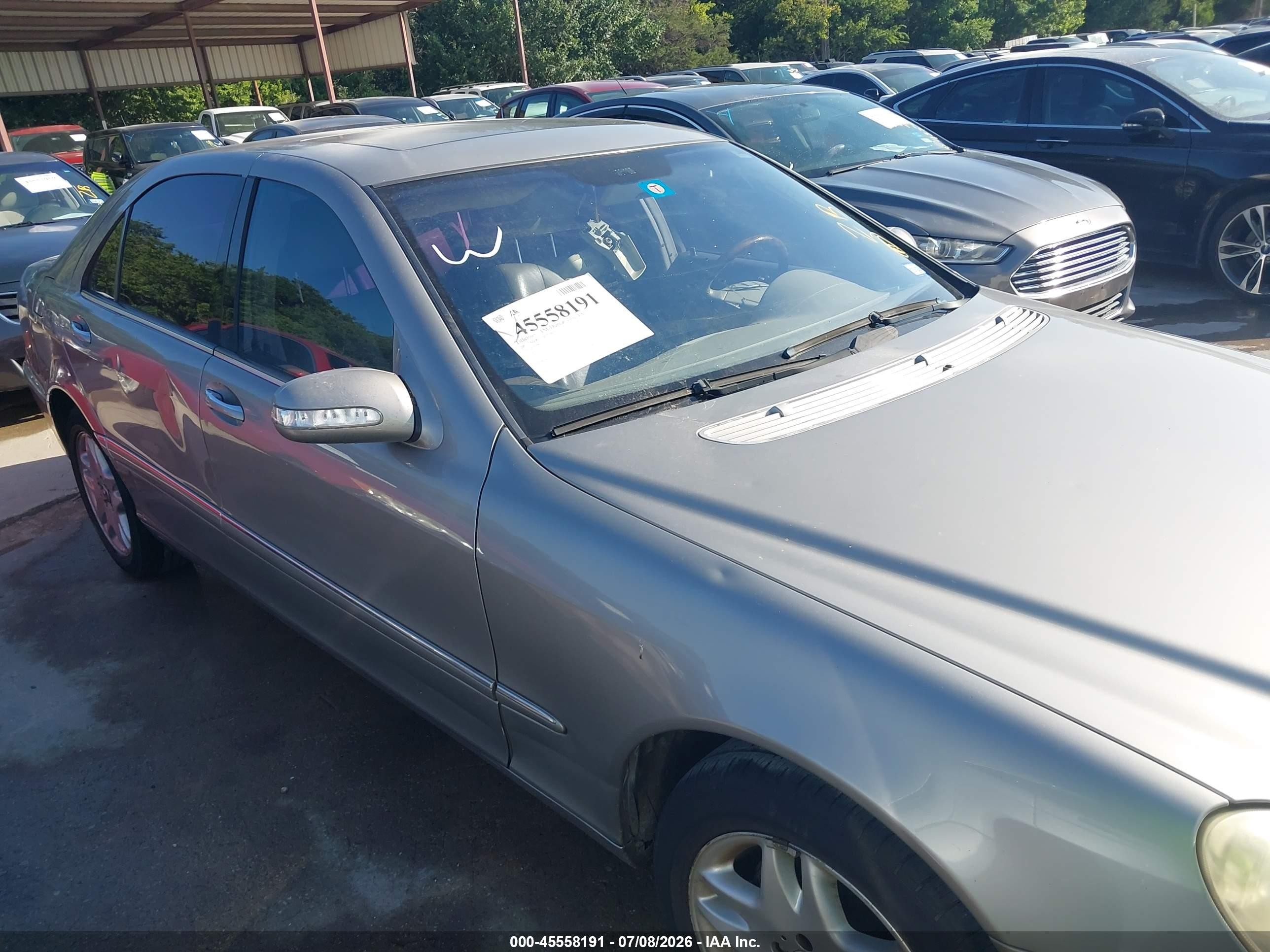 2003 Mercedes-benz S 500   Pewter vin: WDBNG75JX3A327420