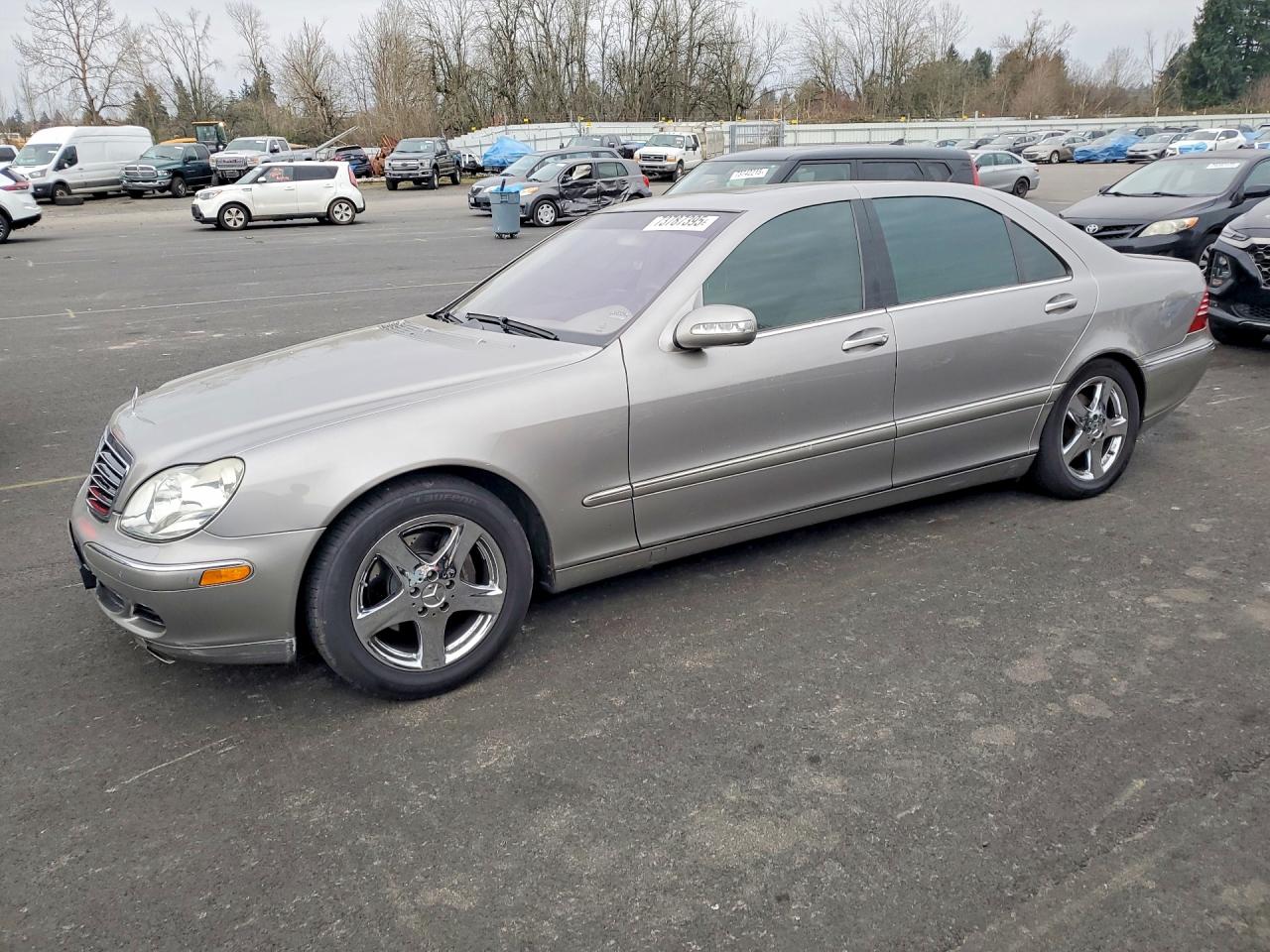 2004 Mercedes-benz S 500 Желто-коричневый vin: WDBNG75JX4A389207