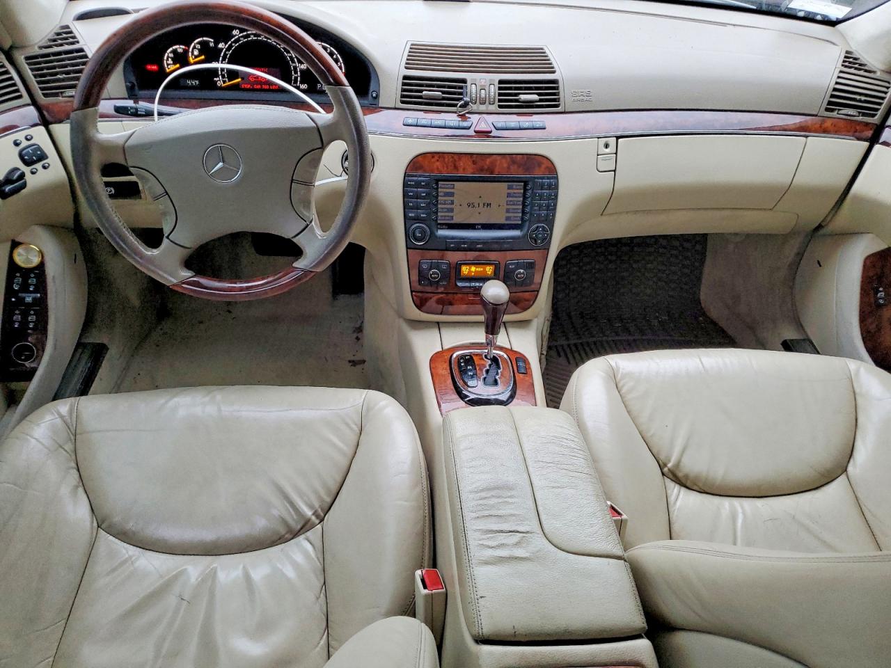 2004 Mercedes-benz S 500 Tan vin: WDBNG75JX4A389207