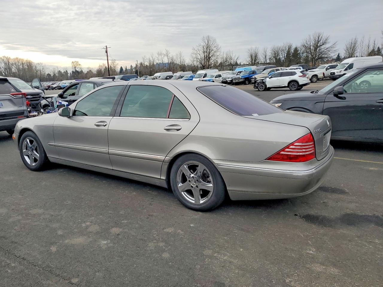 2004 Mercedes-benz S 500 Tan vin: WDBNG75JX4A389207