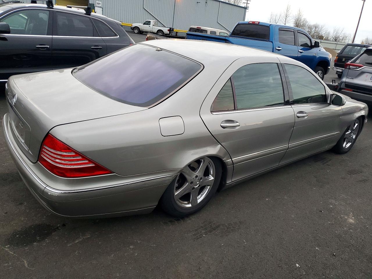 2004 Mercedes-benz S 500 Tan vin: WDBNG75JX4A389207