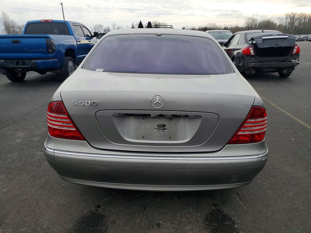 2004 Mercedes-benz S 500 Tan vin: WDBNG75JX4A389207