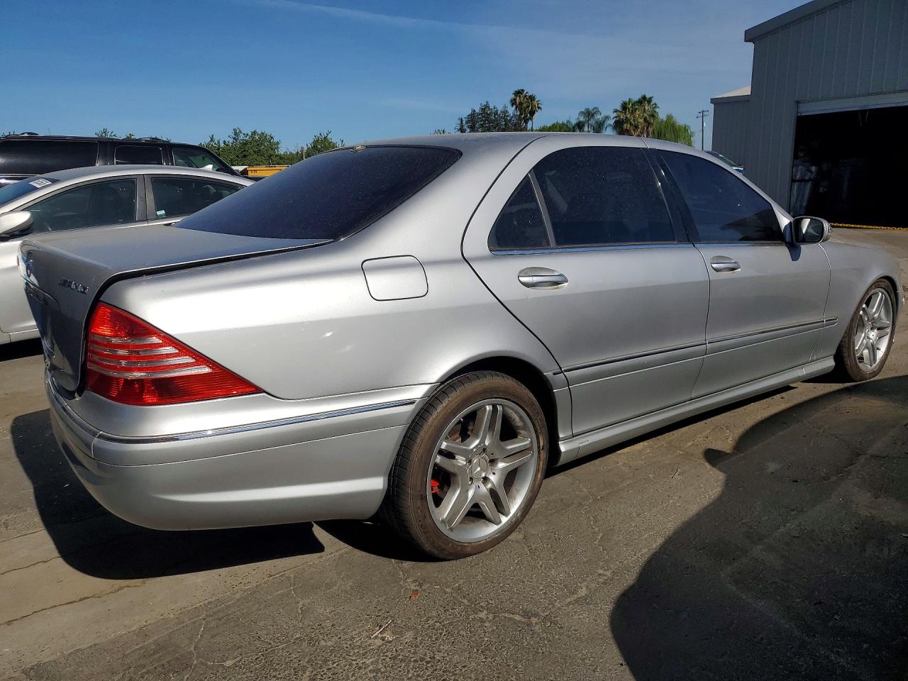2006 Mercedes-benz S 500 Silver vin: WDBNG75JX6A462210