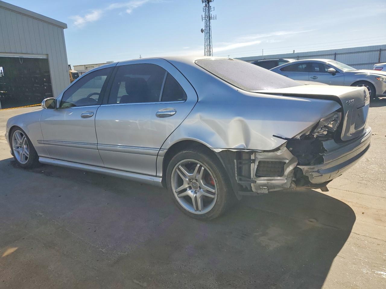 2006 Mercedes-benz S 500 Silver vin: WDBNG75JX6A462210