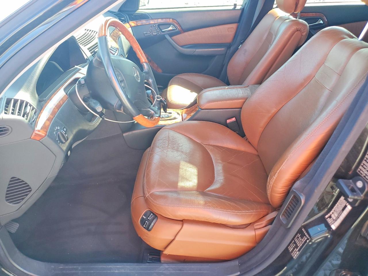 2000 Mercedes-benz S 500 Black vin: WDBNG75JXYA064451