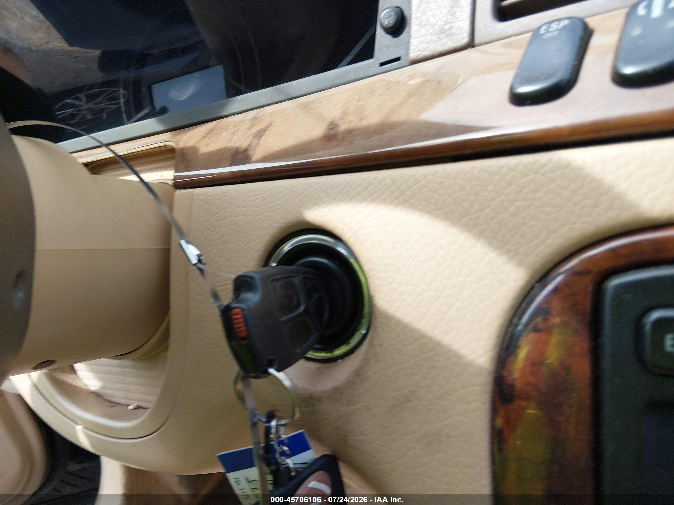 2000 Mercedes-benz S 500 Black vin: WDBNG75JXYA097059