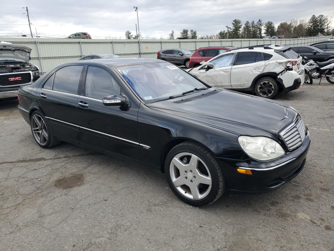 2004 Mercedes-benz S 600 Черный vin: WDBNG76J24A430122