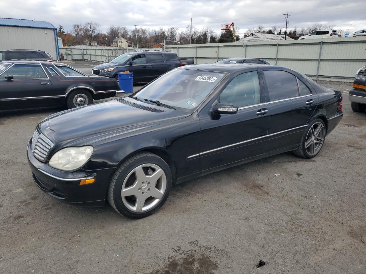 2004 Mercedes-benz S 600 Черный vin: WDBNG76J24A430122
