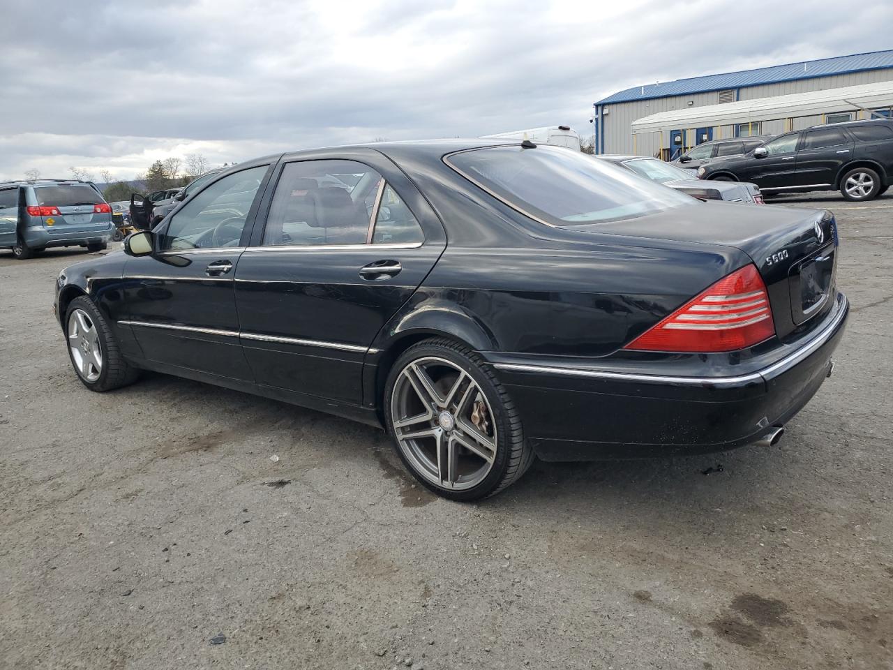 2004 Mercedes-benz S 600 Черный vin: WDBNG76J24A430122