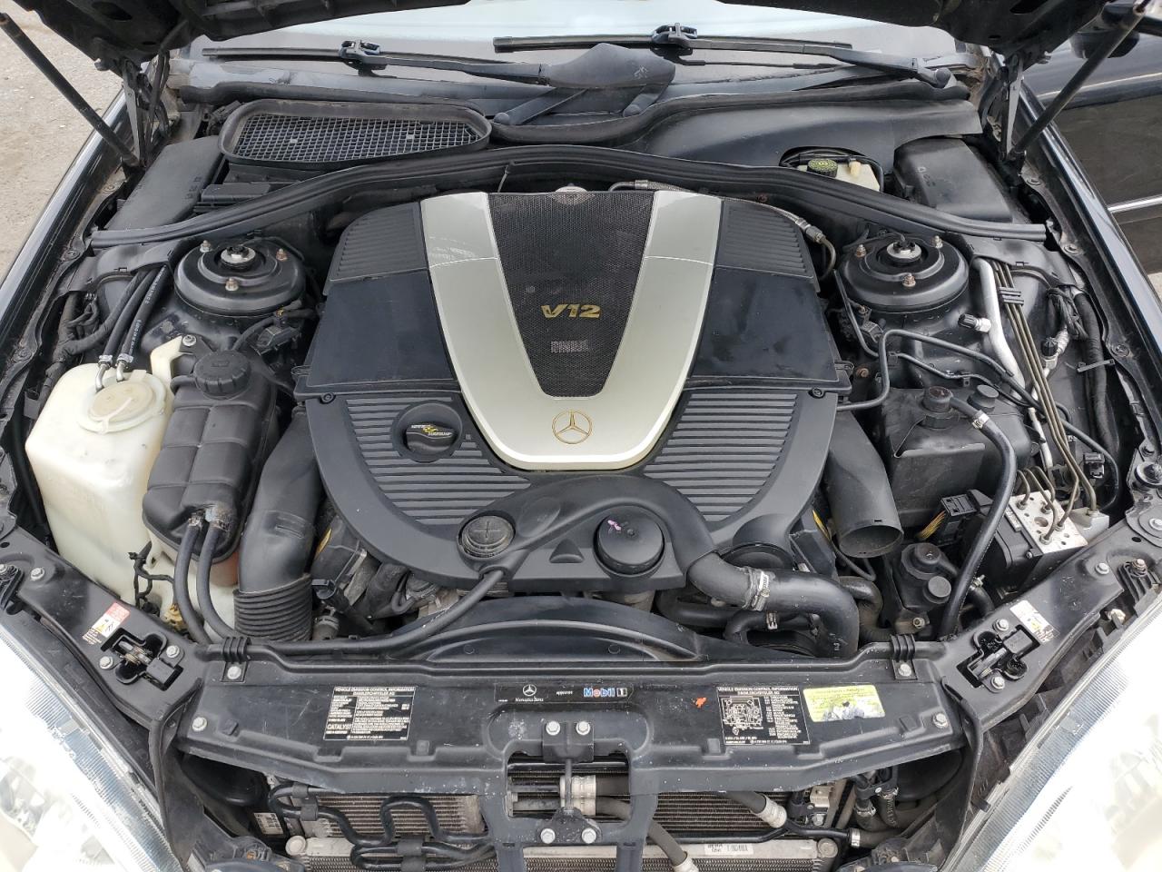 2004 Mercedes-benz S 600 Черный vin: WDBNG76J24A430122