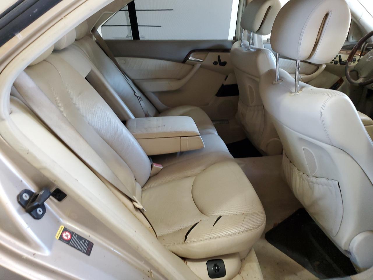 2004 Mercedes-benz S 600 Желто-коричневый vin: WDBNG76J54A387590