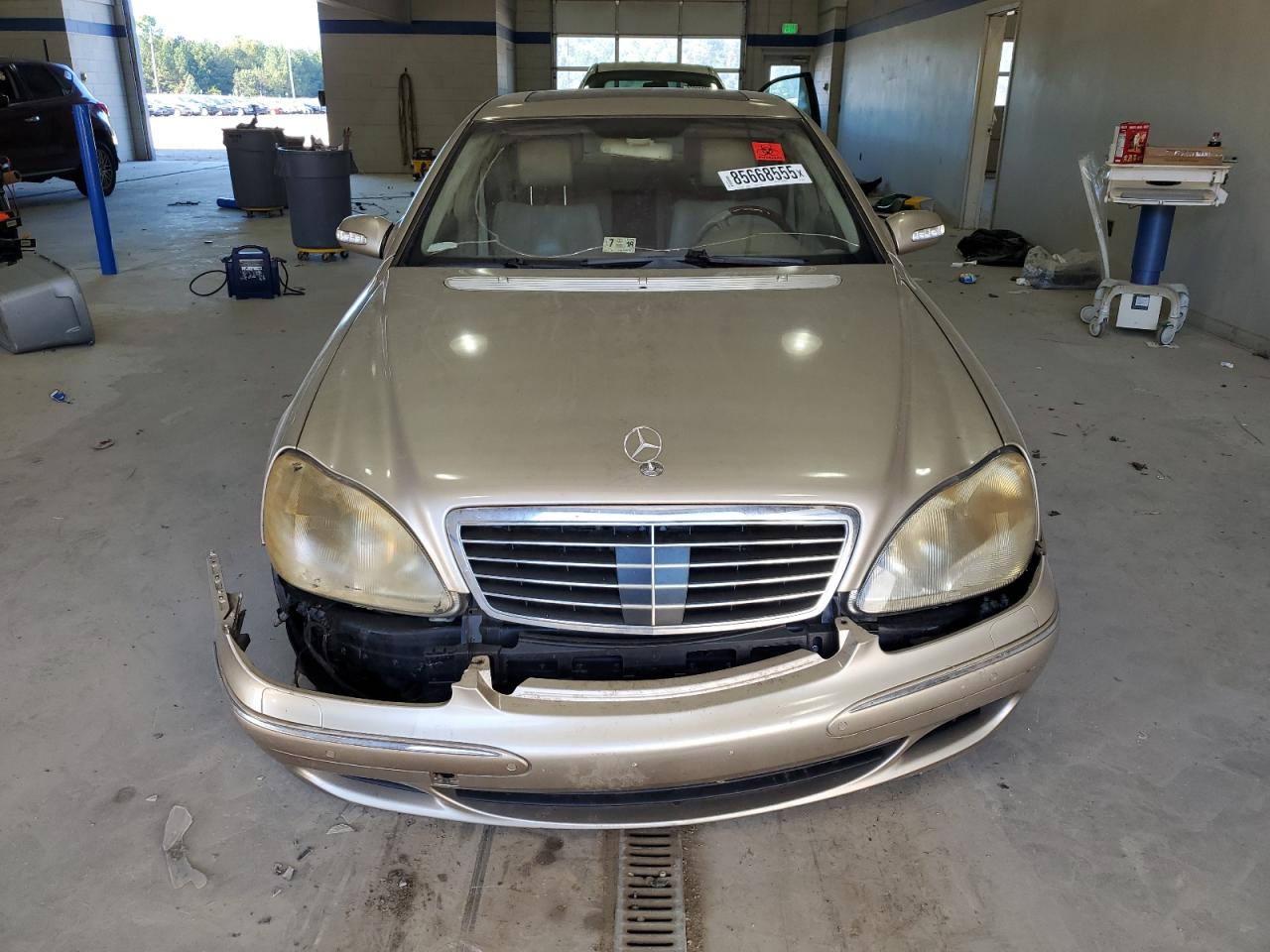 2004 Mercedes-benz S 600 Желто-коричневый vin: WDBNG76J54A387590