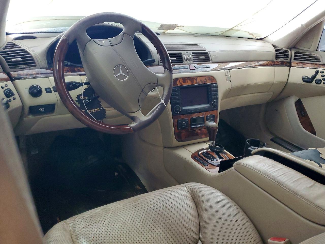 2004 Mercedes-benz S 600 Желто-коричневый vin: WDBNG76J54A387590