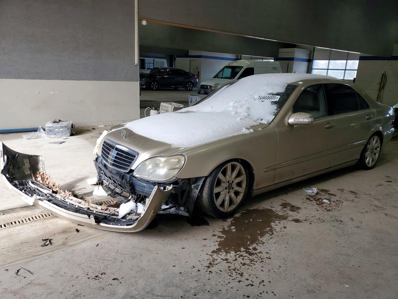 2004 Mercedes-benz S 600 Желто-коричневый vin: WDBNG76J54A387590
