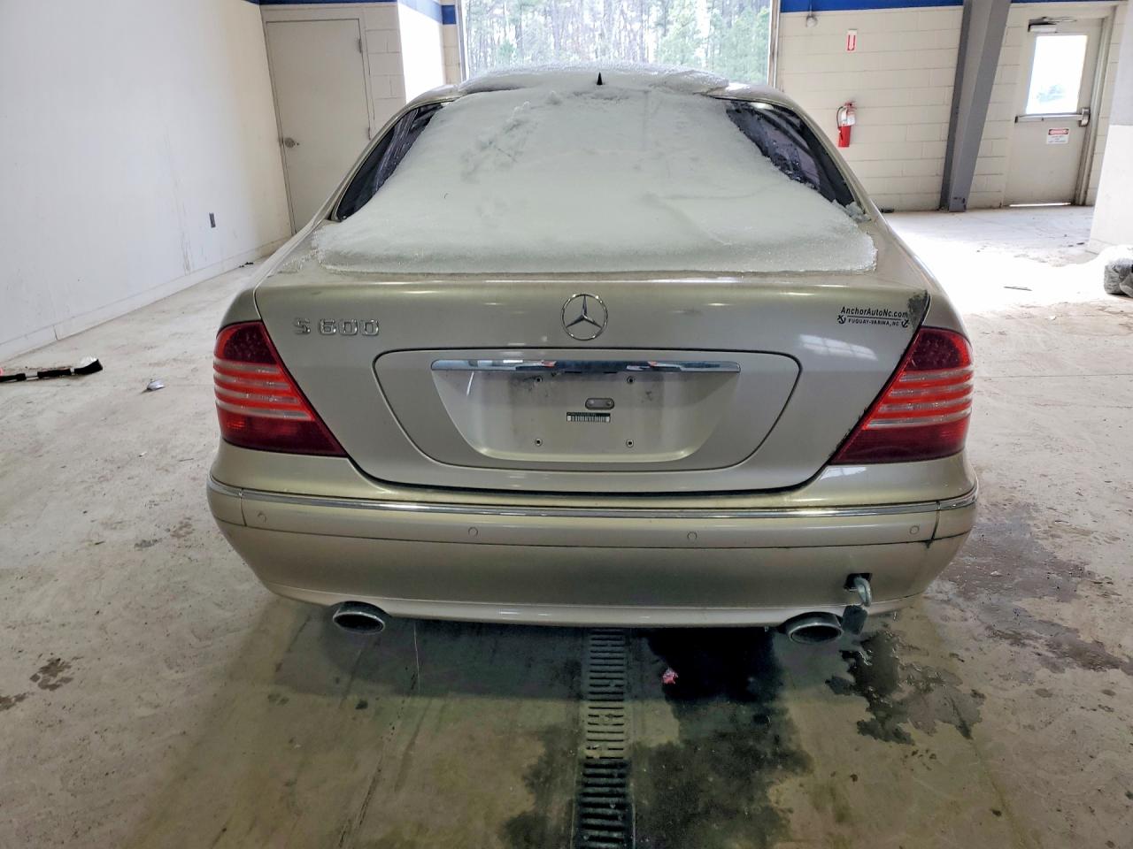 2004 Mercedes-benz S 600 Желто-коричневый vin: WDBNG76J54A387590