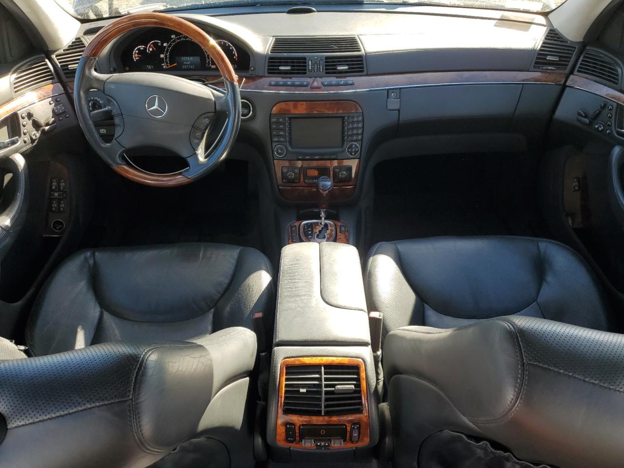 2005 Mercedes-benz S 600 Серый vin: WDBNG76J85A455303