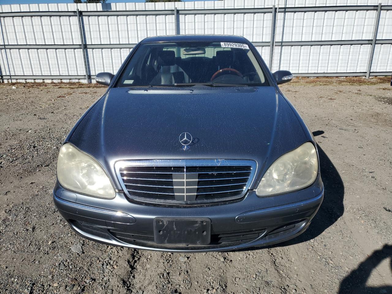 2005 Mercedes-benz S 600 Серый vin: WDBNG76J85A455303