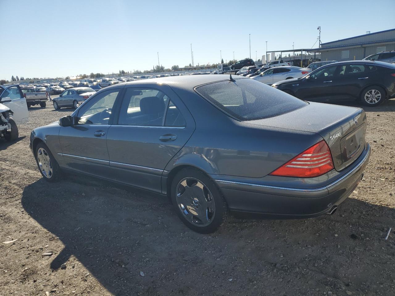 2005 Mercedes-benz S 600 Серый vin: WDBNG76J85A455303