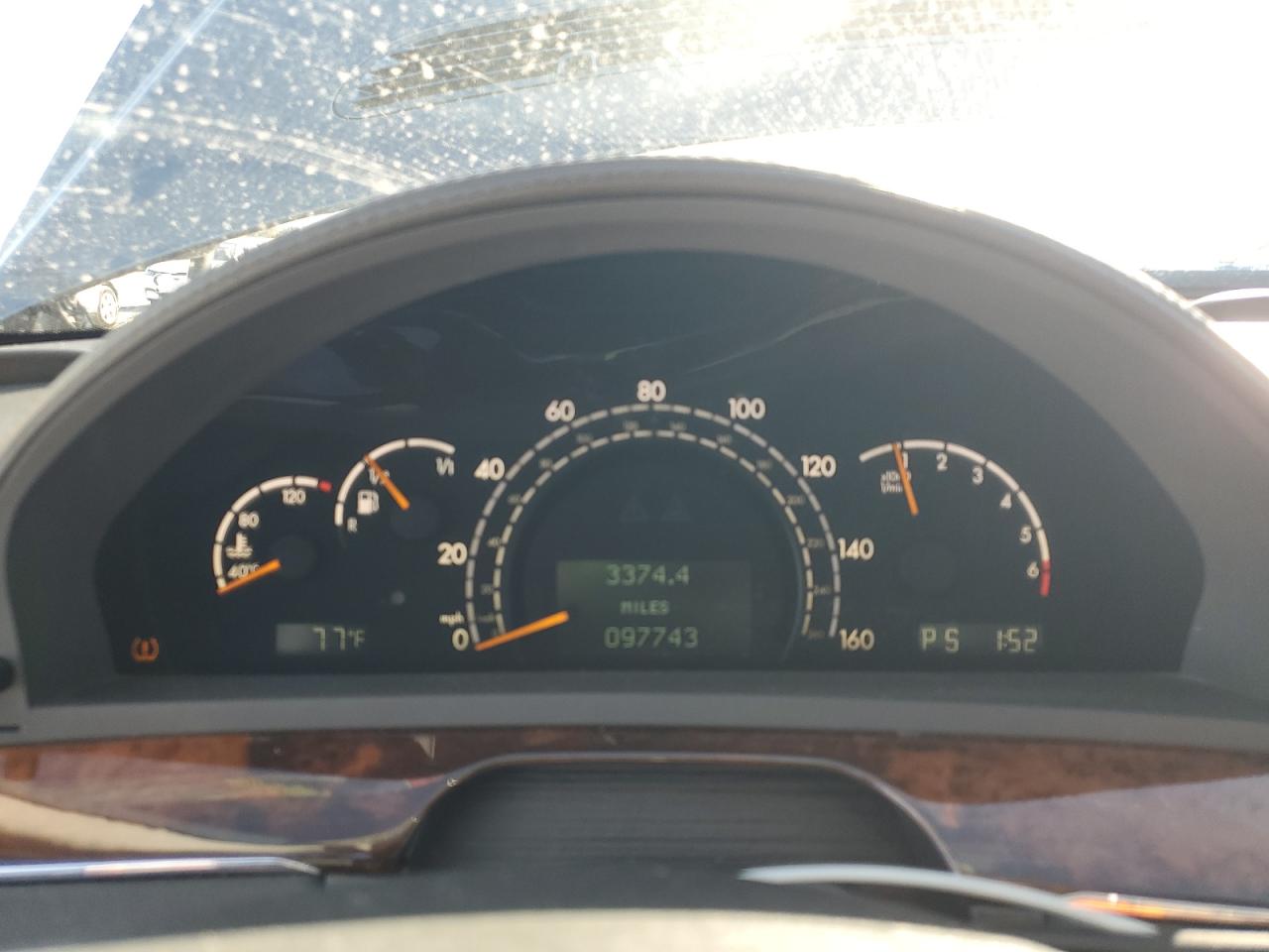 2005 Mercedes-benz S 600 Серый vin: WDBNG76J85A455303