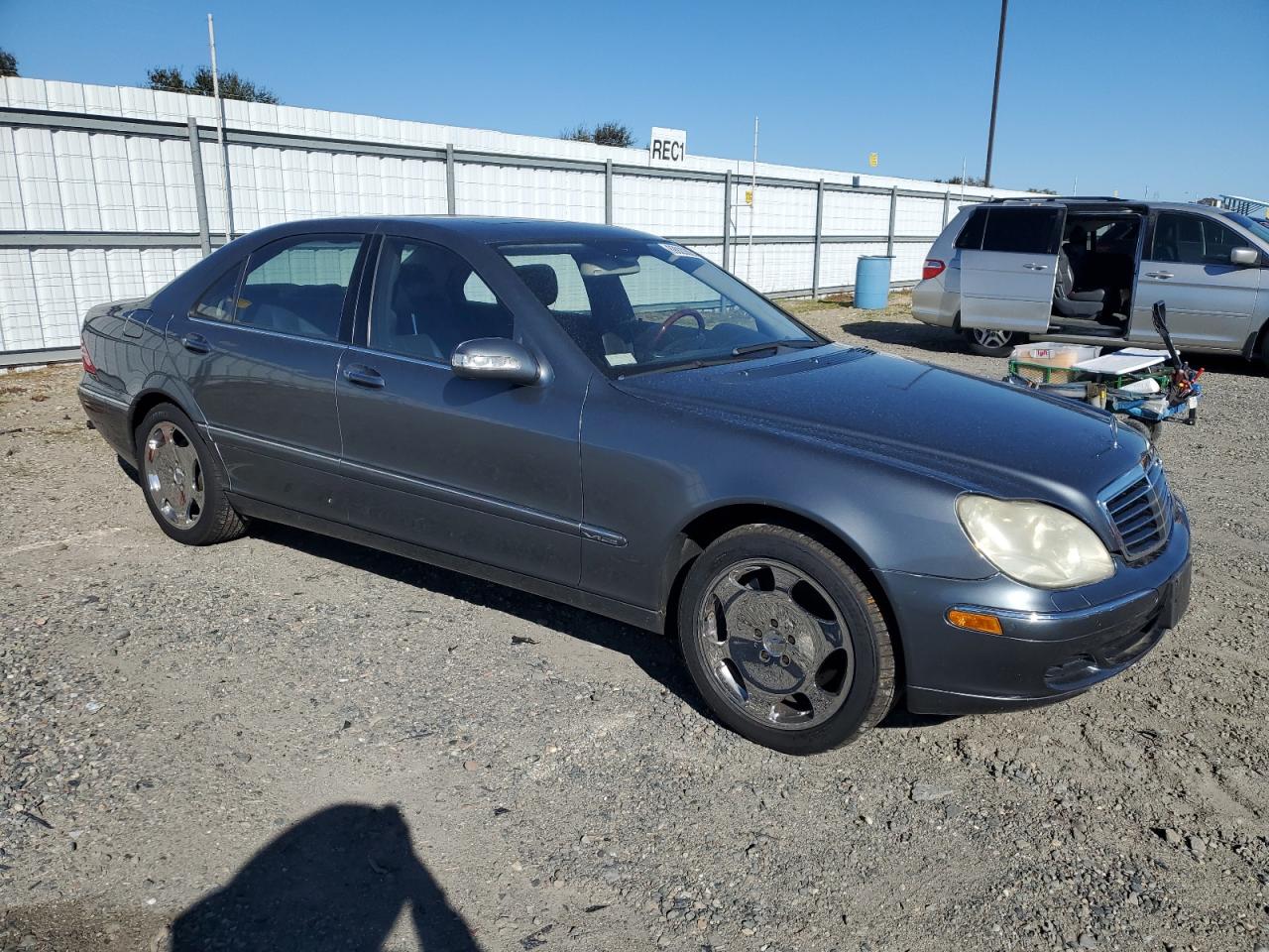2005 Mercedes-benz S 600 Серый vin: WDBNG76J85A455303