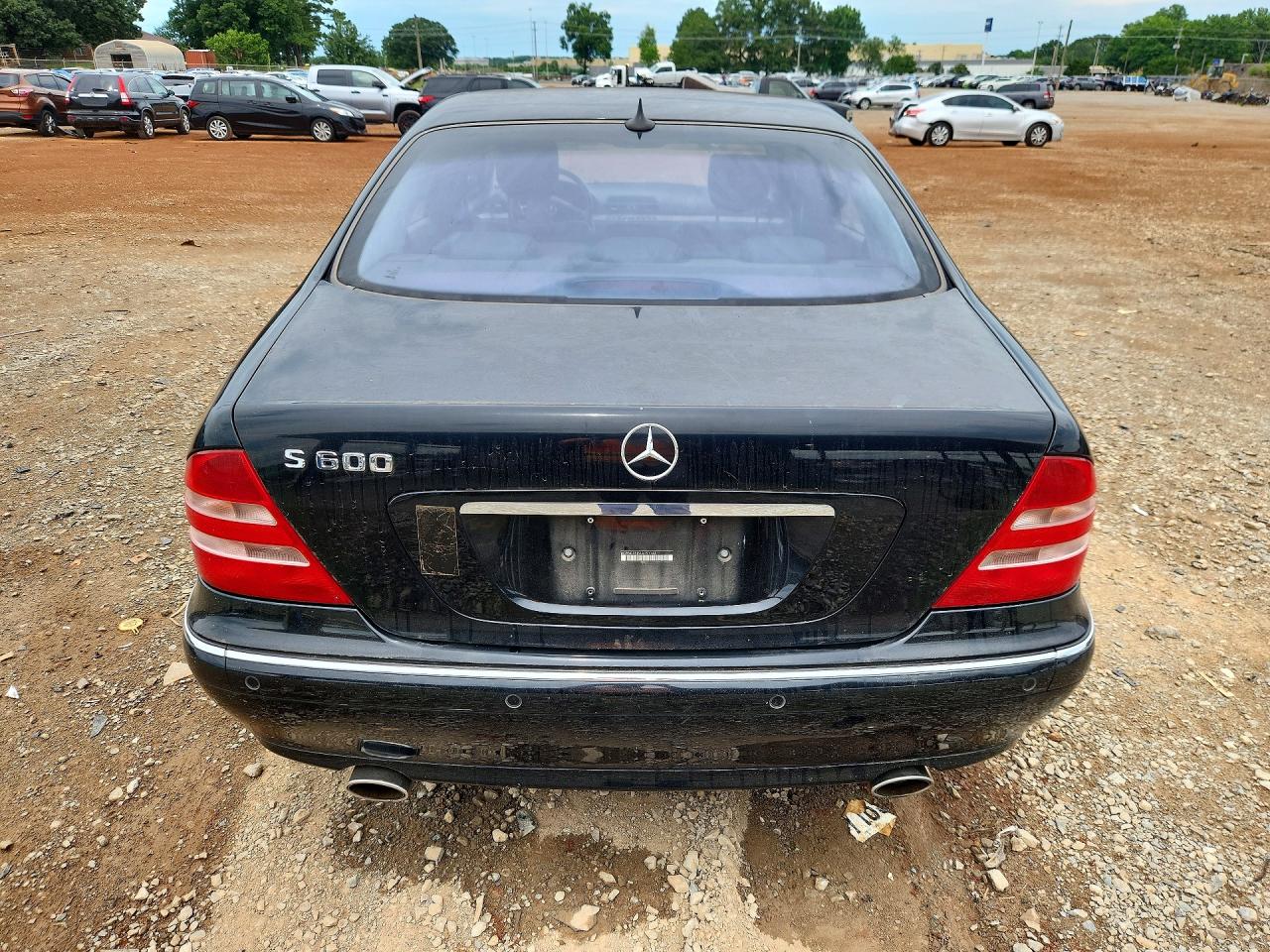 2001 Mercedes-benz 600-class Black vin: WDBNG78J31A151142