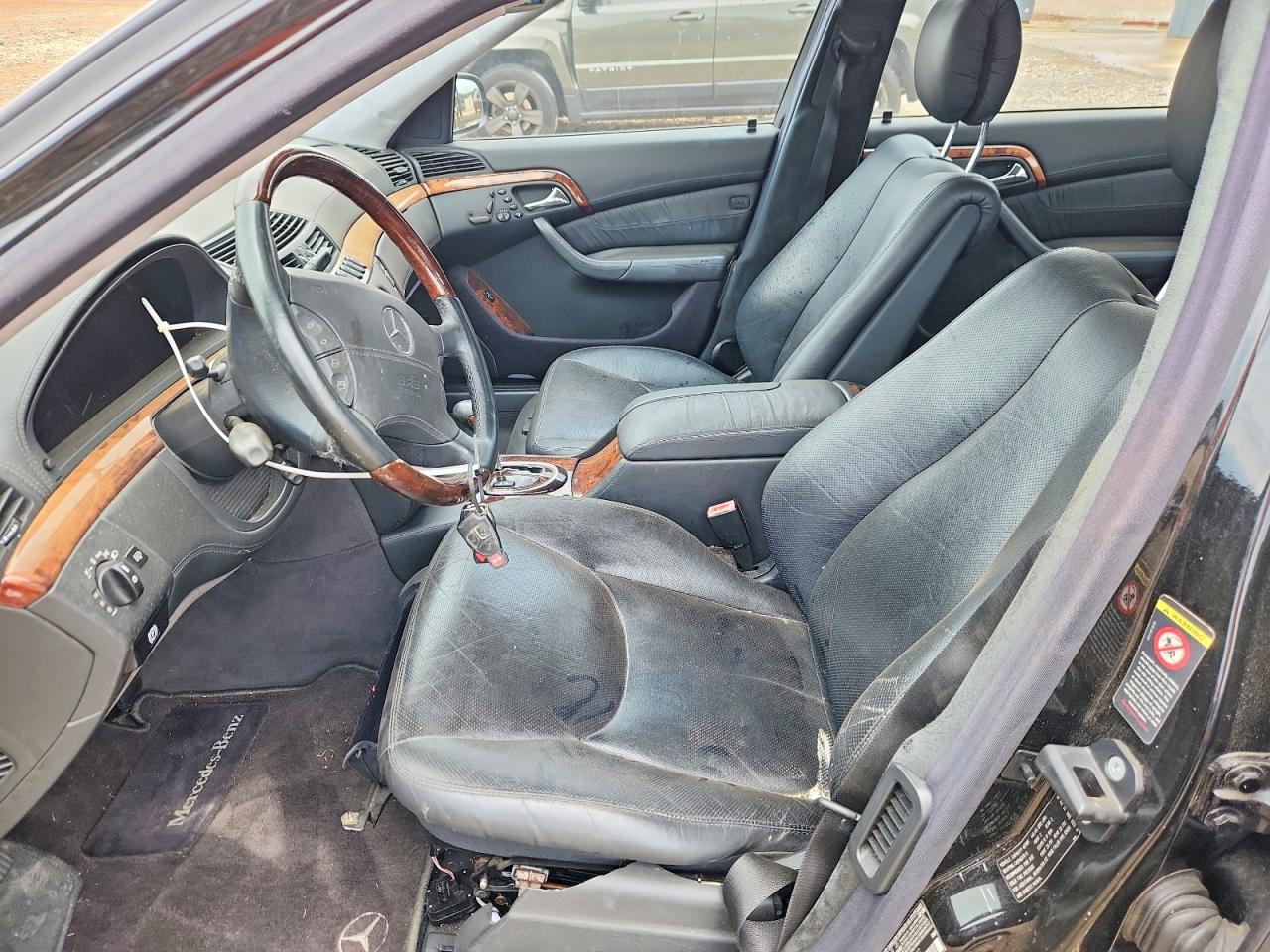 2001 Mercedes-benz 600-class Black vin: WDBNG78J31A151142