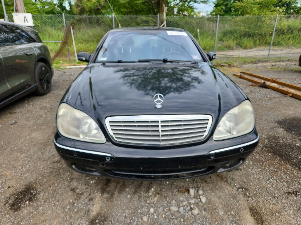 2002 Mercedes-benz S 600 Black vin: WDBNG78J82A244112
