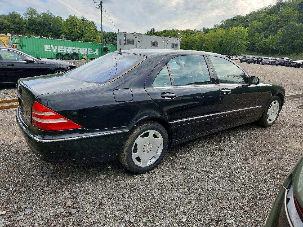 2002 Mercedes-benz S 600 Black vin: WDBNG78J82A244112