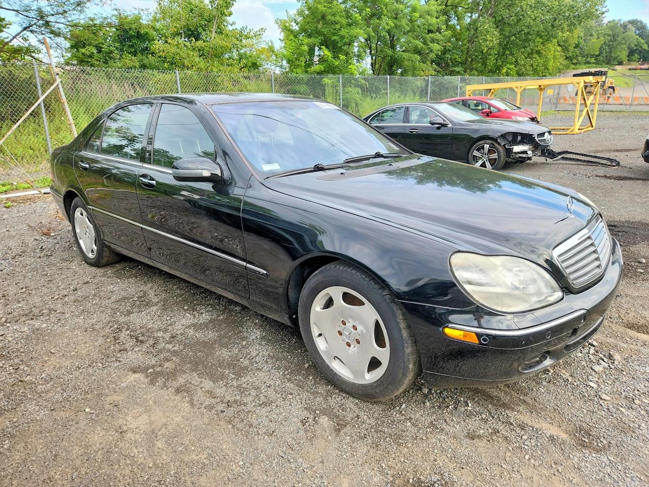 2002 Mercedes-benz S 600 Black vin: WDBNG78J82A244112