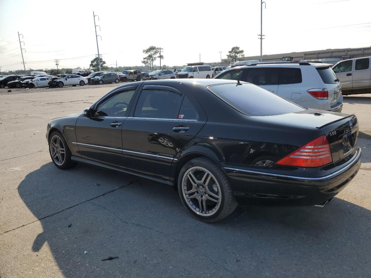 2006 Mercedes-benz S 65 Amg Black vin: WDBNG79J56A470323