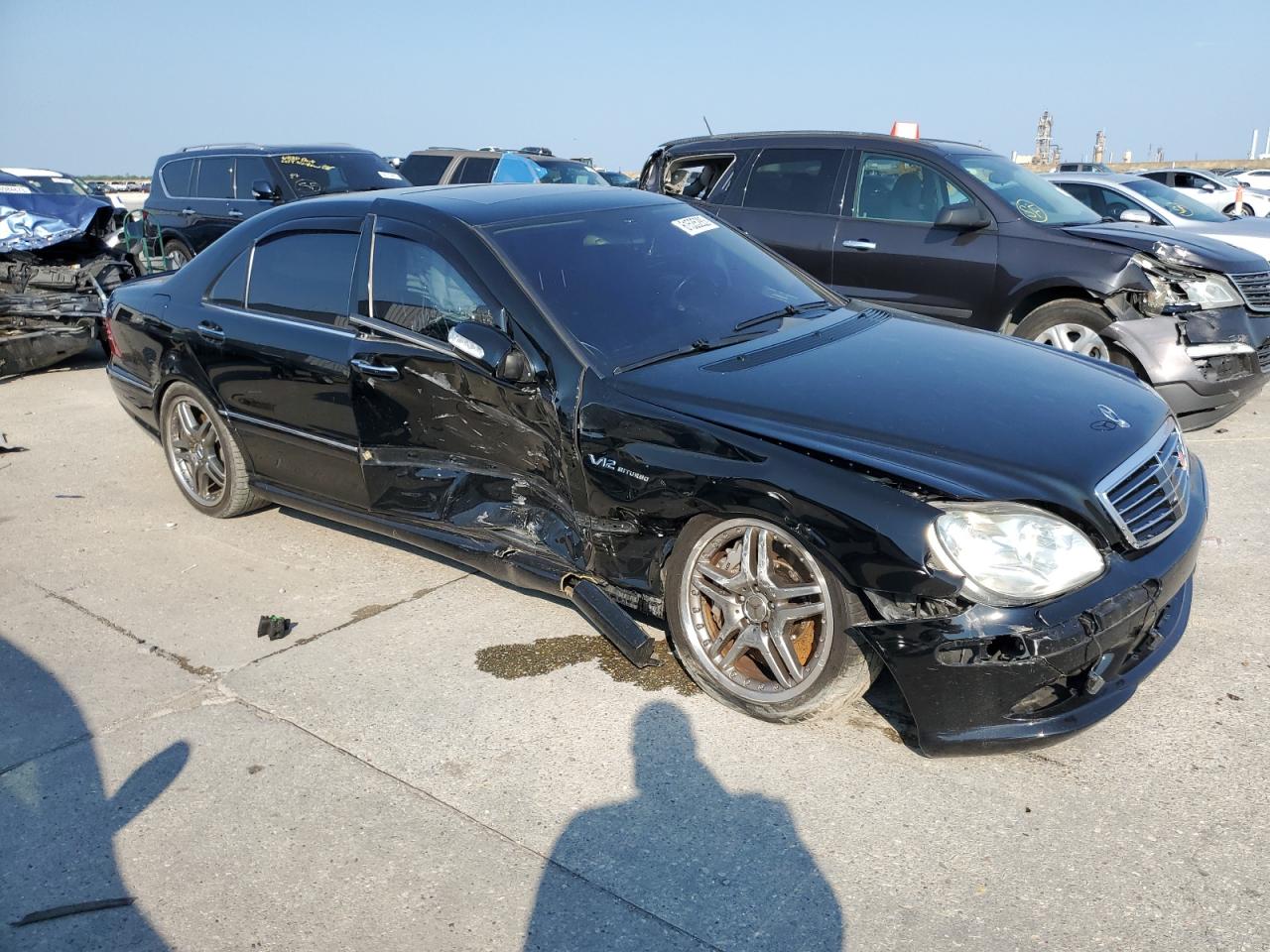2006 Mercedes-benz S 65 Amg Black vin: WDBNG79J56A470323