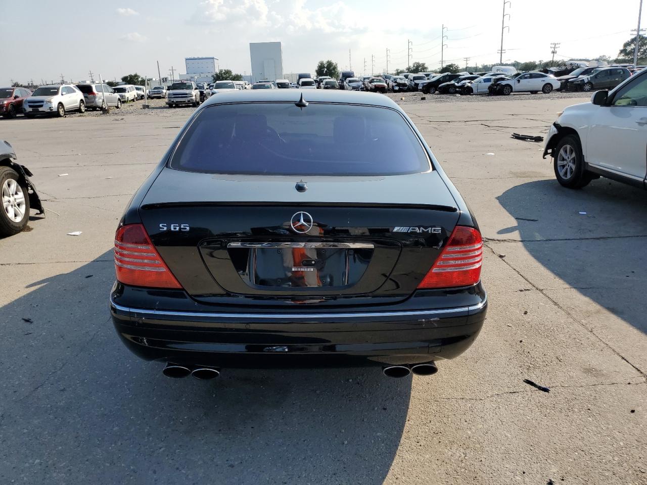 2006 Mercedes-benz S 65 Amg Black vin: WDBNG79J56A470323
