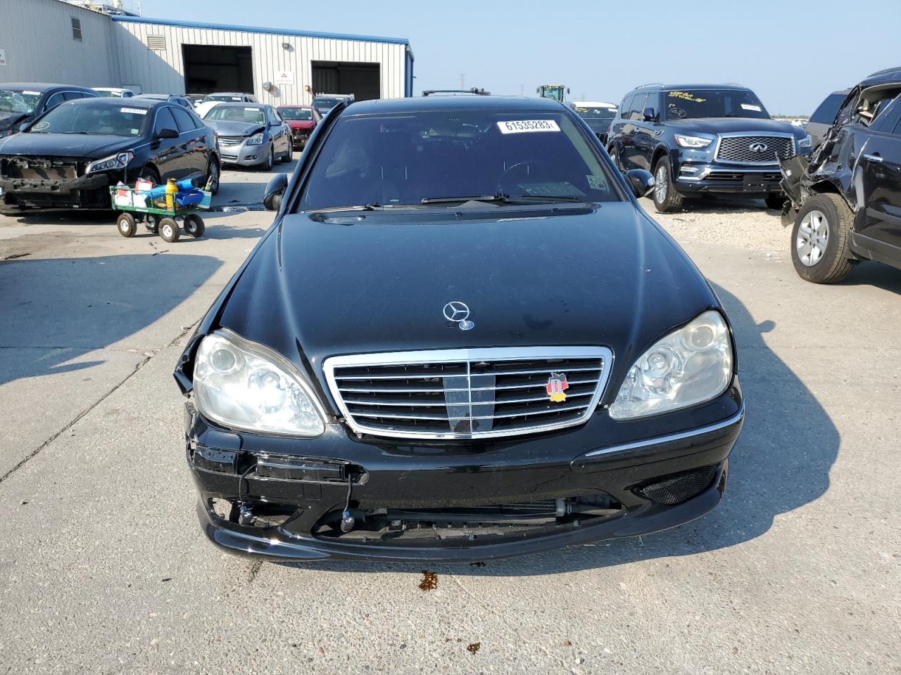 2006 Mercedes-benz S 65 Amg Black vin: WDBNG79J56A470323