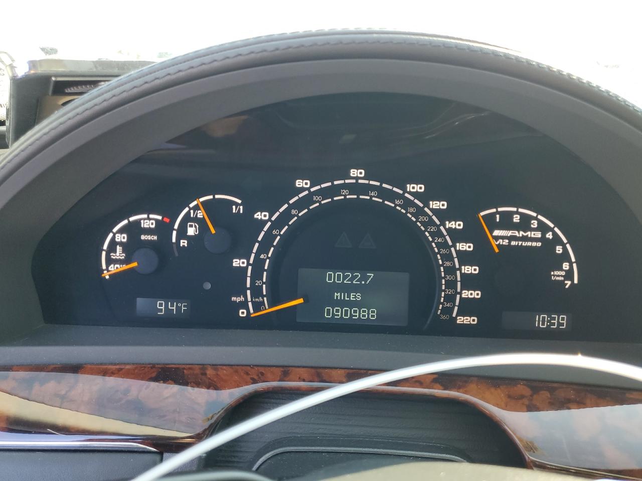 2006 Mercedes-benz S 65 Amg Black vin: WDBNG79J56A470323