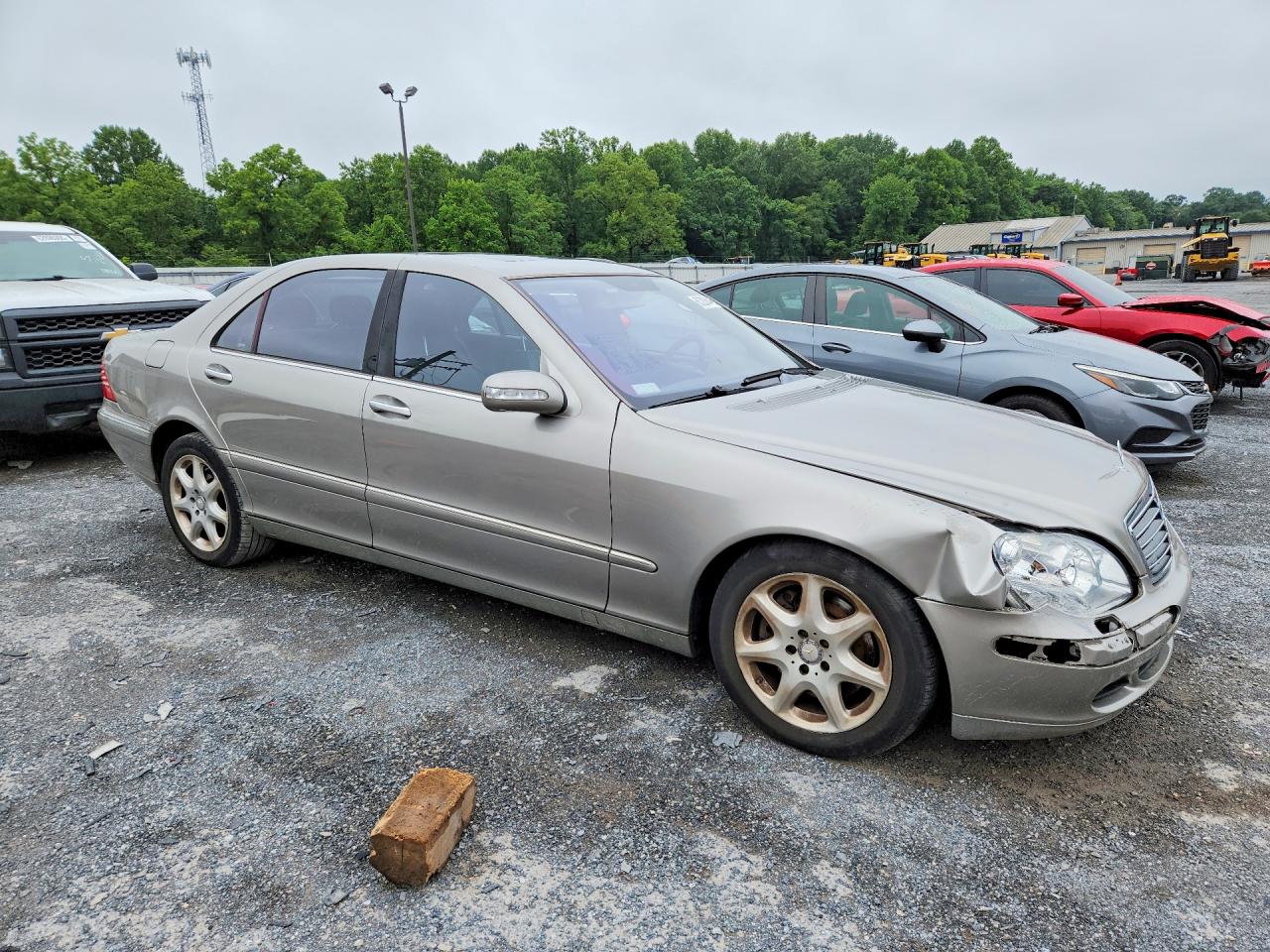 2005 Mercedes-benz S 430 4matic Tan vin: WDBNG83J05A456326